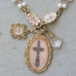 Women's 16" Fashion Cross Necklace